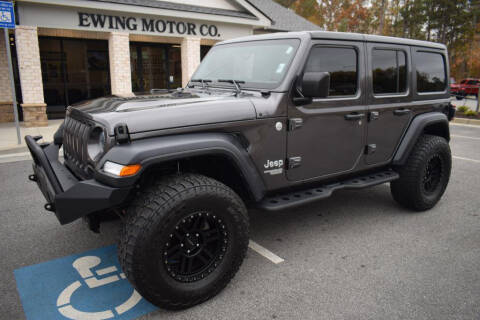 2018 Jeep Wrangler Unlimited for sale at Ewing Motor Company in Buford GA