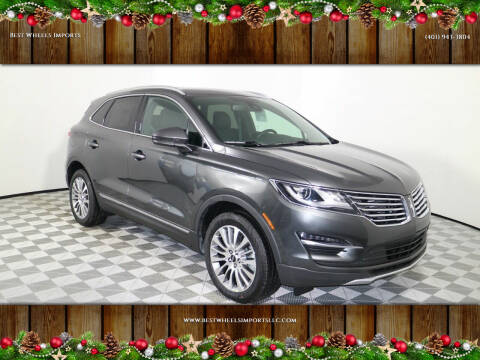 2017 Lincoln MKC for sale at Best Wheels Imports in Johnston RI