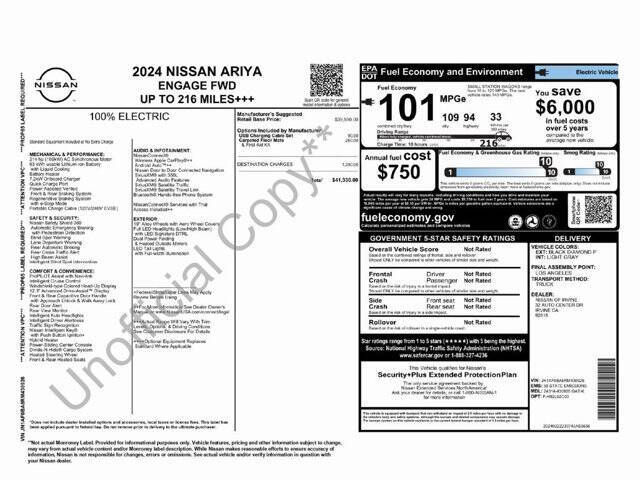 2024 Nissan Ariya Engage