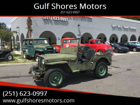 1948 Jeep Willys for sale at Gulf Shores Motors in Gulf Shores AL