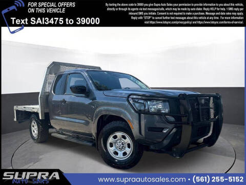 2022 Nissan Frontier for sale at SUPRA AUTO SALES in Riviera Beach FL