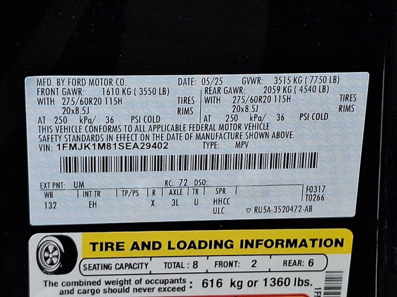 2025 Ford Expedition MAX Platinum
