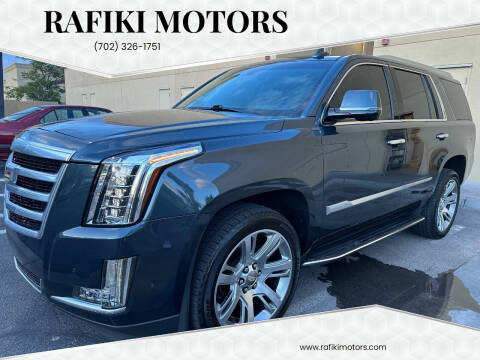 2019 Cadillac Escalade for sale at RAFIKI MOTORS in Henderson NV