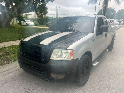 2005 Ford F-150 for sale at L G AUTO SALES in Boynton Beach FL