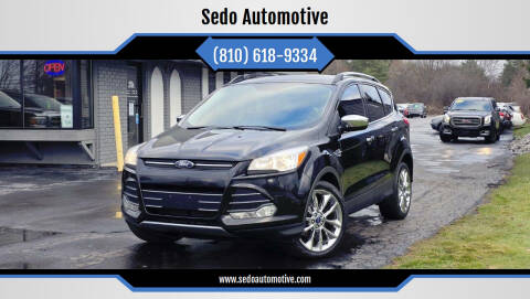 2016 Ford Escape for sale at Sedo Automotive in Davison MI