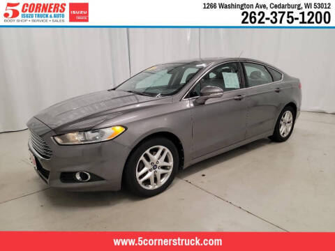 2013 Ford Fusion for sale at 5 Corners Isuzu Truck & Auto in Cedarburg WI