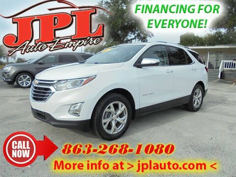 2020 Chevrolet Equinox for sale at JPL AUTO EMPIRE INC. in Lake Alfred FL