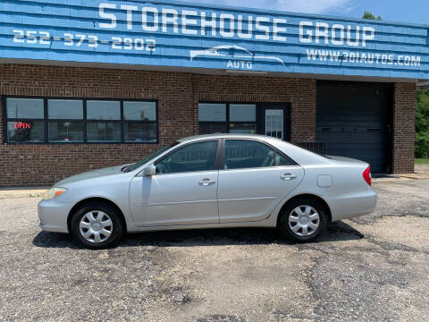 2002 Toyota Camry for sale at Storehouse Group in Wilson NC