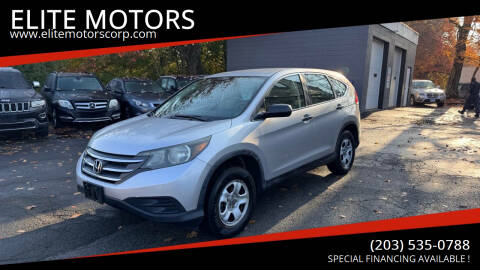 2013 Honda CR-V for sale at ELITE MOTORS in West Haven CT