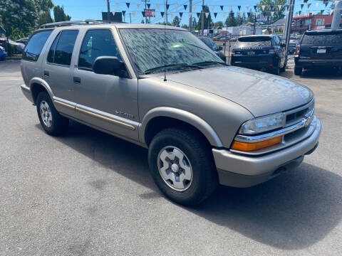 2003 Chevrolet Blazer for sale at Chuck Wise Motors in Portland OR