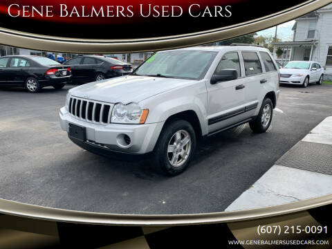 2005 Jeep Grand Cherokee for sale at Gene Balmers Used Cars in Elmira NY