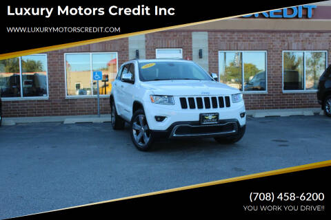 2015 Jeep Grand Cherokee for sale at Luxury Motors Credit Inc in Bridgeview IL