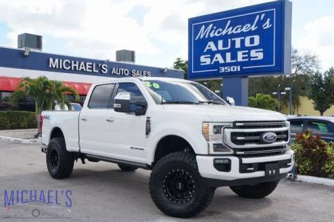 2020 Ford F-250 Super Duty for sale at Michael's Auto Sales Corp in Hollywood FL