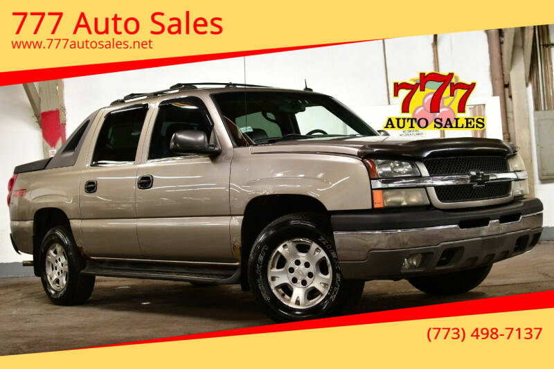 2003 Chevrolet Avalanche for sale at 777 Auto Sales in Bedford Park IL