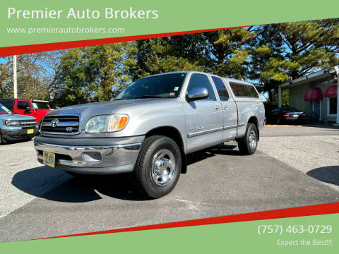 2002 Toyota Tundra for sale at Premier Auto Brokers in Virginia Beach VA