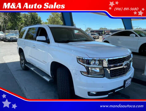 2015 Chevrolet Tahoe for sale at M&A Auto Sales in Sacramento CA