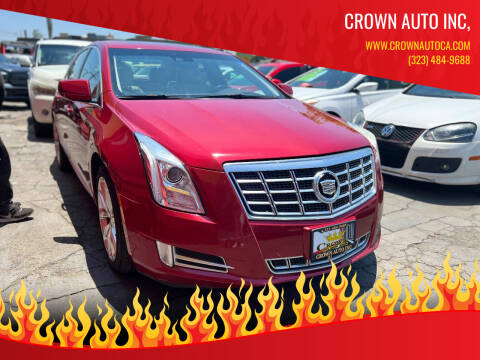 2013 Cadillac XTS for sale at CROWN AUTO INC, in South Gate CA