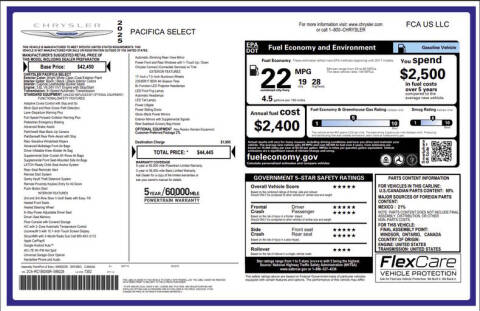 2025 Chrysler Pacifica Select