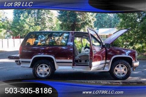 1992 Chevrolet Blazer Silverado