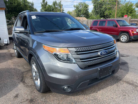 2013 Ford Explorer for sale at First Class Motors in Greeley CO