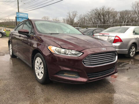 2013 Ford Fusion for sale at Prestige Auto Sales Inc. in Nashville TN