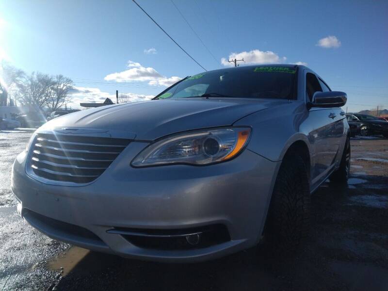 2011 Chrysler 200 for sale at Canyon View Auto Sales in Cedar City UT