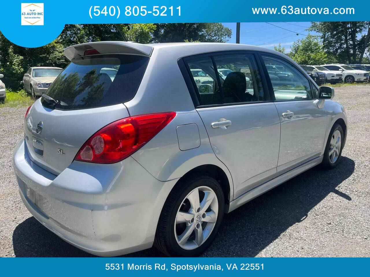 2011 Nissan Versa for sale at 63 Auto Inc in Spotsylvania, VA