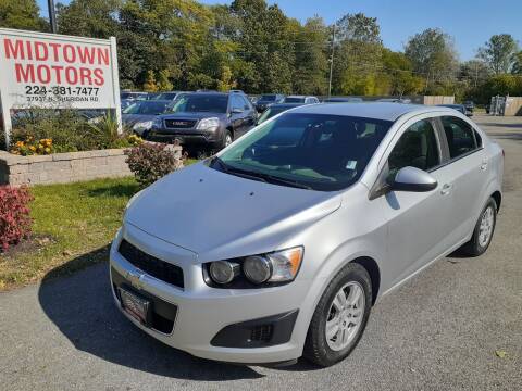 2014 Chevrolet Sonic for sale at Midtown Motors in Beach Park IL