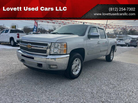 2012 Chevrolet Silverado 1500 for sale at Lovett Used Cars LLC in Washington IN