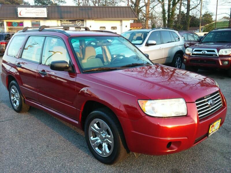 2006 Subaru Forester for sale at Commonwealth Auto Group in Virginia Beach VA
