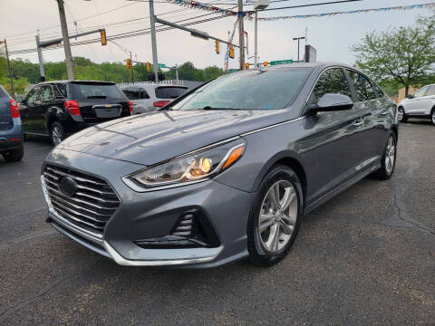 2018 Hyundai Sonata for sale at Cedar Auto Group LLC in Akron OH
