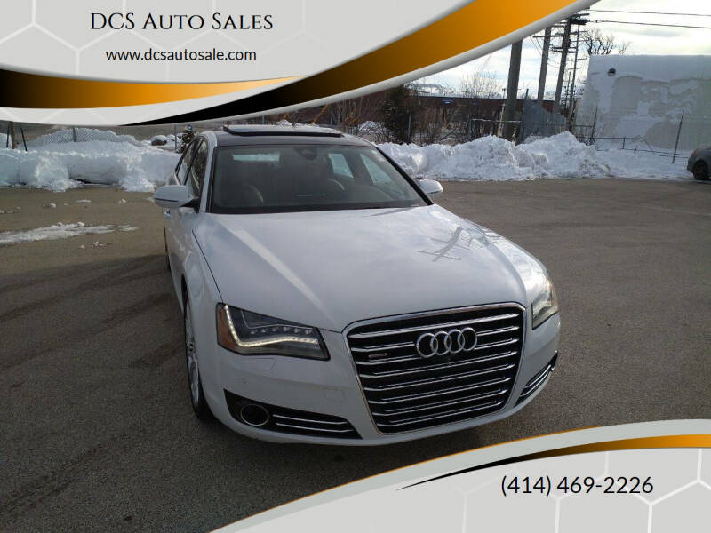 2013 Audi A8 L for sale at DCS Auto Sales in Milwaukee WI