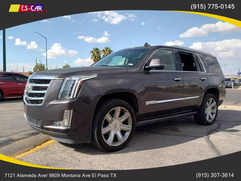 2017 Cadillac Escalade for sale at Escar Auto in El Paso TX