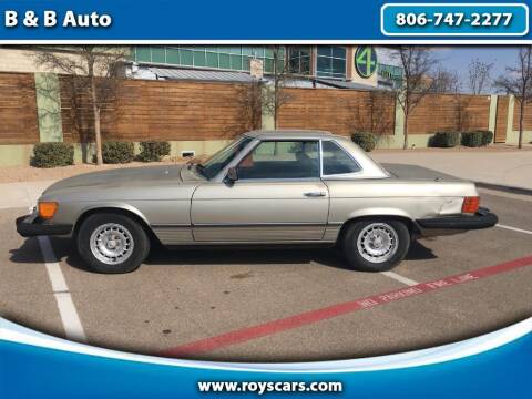 1976 Mercedes-Benz BENZ 450 SL for sale at B & B AUTO in Lubbock TX