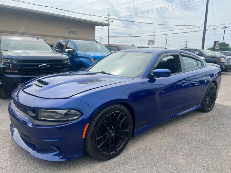 Used 2021 Dodge Charger Scat Pack with VIN 2C3CDXGJXMH618117 for sale in Garland, TX