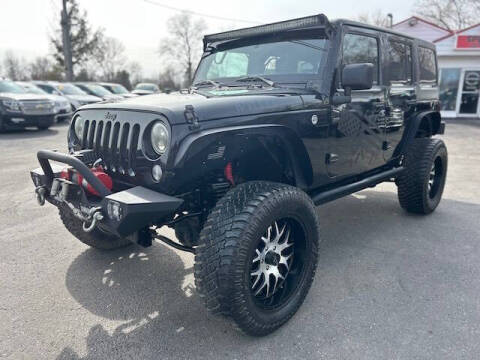 2017 Jeep Wrangler Unlimited for sale at Spooner Auto Sales in Davison MI