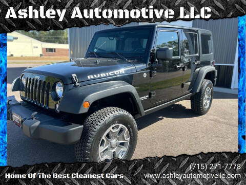 2015 Jeep Wrangler Unlimited for sale at Ashley Automotive LLC in Altoona WI