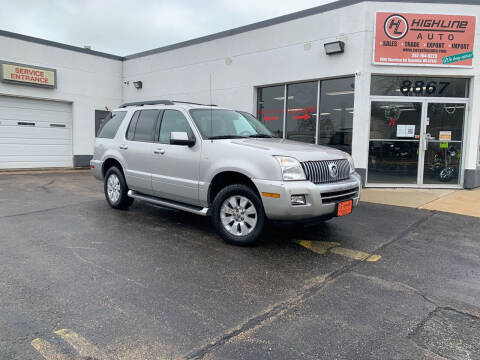 2006 Mercury Mountaineer for sale at HIGHLINE AUTO LLC in Kenosha WI