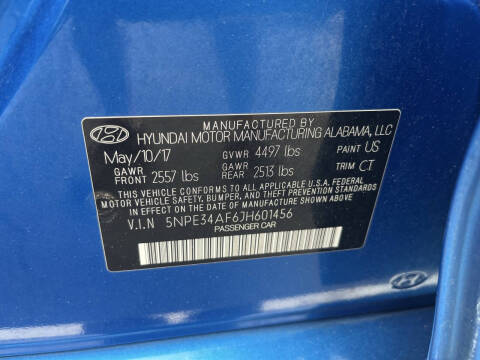 2018 Hyundai Sonata Sport