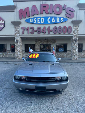 2014 Dodge Challenger for sale at Mario's Pasadena in Pasadena TX