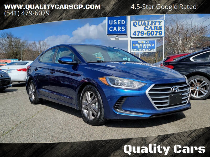 2017 Hyundai Elantra for sale at Quality Cars in Grants Pass OR
