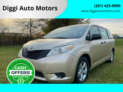 2013 Toyota Sienna for sale at Diggi Auto Motors in Jersey City NJ