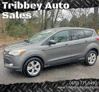 2014 Ford Escape for sale at Tribbey Auto Sales in Stockbridge GA
