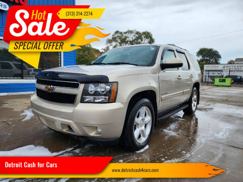 2007 Chevrolet Tahoe for sale at Detroit Cash for Cars in Warren MI