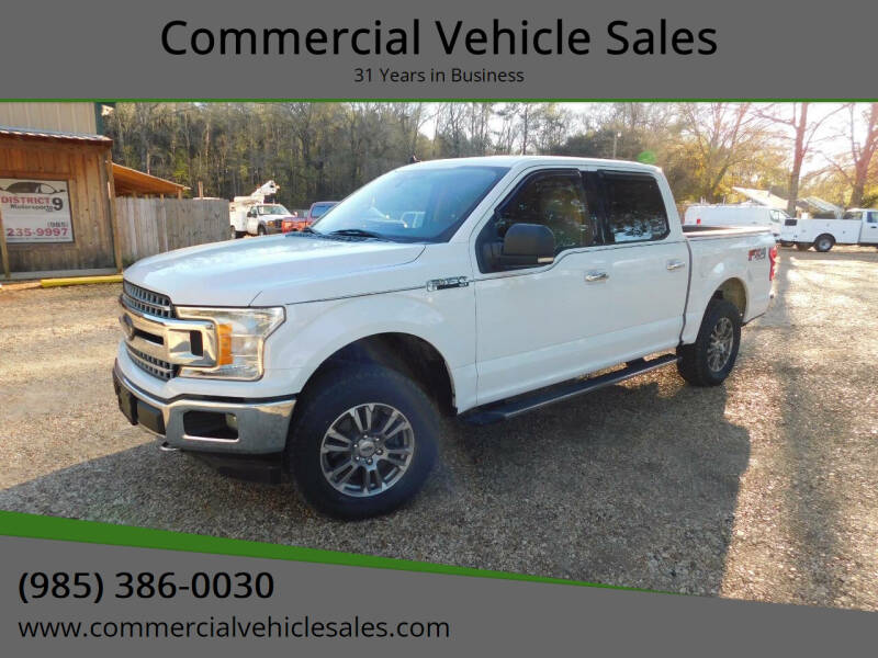 2019 Ford F-150 for sale at Commercial Vehicle Sales in Ponchatoula LA