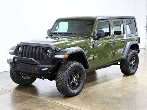 2021 Jeep Wrangler Unlimited for sale at Fusion Motors PDX in Portland OR