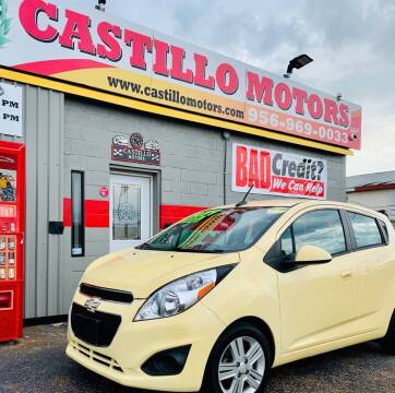 2014 Chevrolet Spark for sale at CASTILLO MOTORS in Weslaco TX