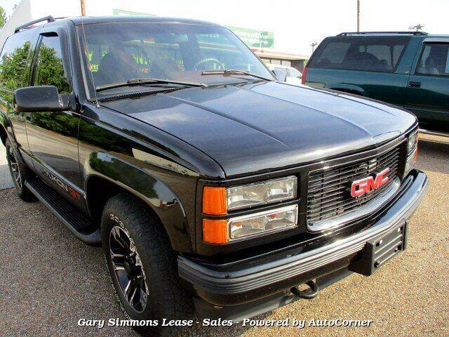 1996 GMC Yukon for sale at Gary Simmons Lease - Sales in Mckenzie TN
