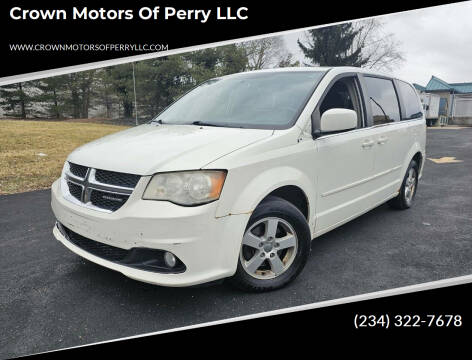 2012 Dodge Grand Caravan for sale at Crown Motors Of Perry LLC in Canton OH