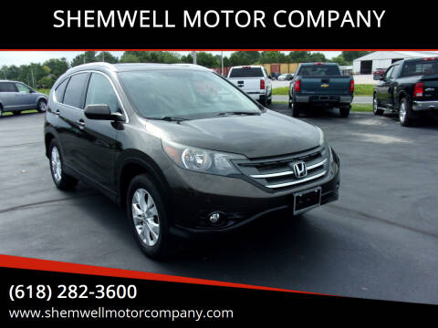 2013 Honda CR-V for sale at SHEMWELL MOTOR COMPANY in Red Bud IL